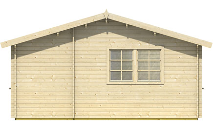 The Tormes Cabin Back View