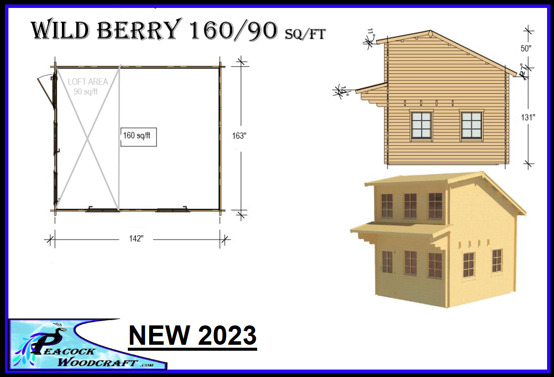 The Wild Berry 90 sq/ft Loft