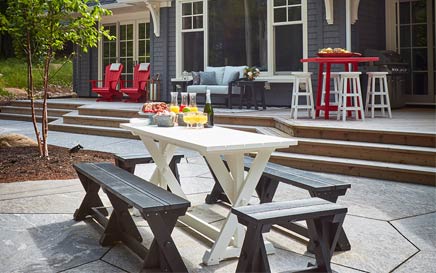 The Harvest Collection Patio Set Outoor Backyard