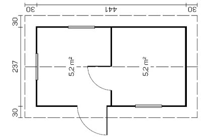 The Seppo Sauna Size