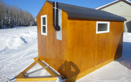 The Deluxe Ice Hut Back